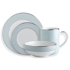 Fairmont and Main Ltd Cheltenham 16 Piece Dinnerware Set blue