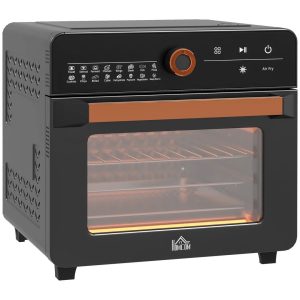 HOMCOM Mini Oven black 34.5 H x 36.0 W x 37.0 D cm