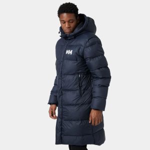 Helly Hansen Men's Active Long Winter ​Parka ​ Navy 2XL - Navy Blue - Male