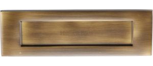 Heritage Brass Brass Letter Plate yellow 12.7 H x 35.6 W cm