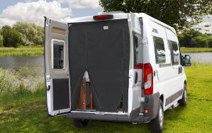 Hindermann insect screen rEar door Fiat Ducato from 2007 High