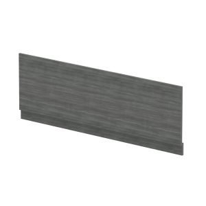 Hudson Reed Fusion 1700Mm Straight Bath Front Panel And Plinth gray