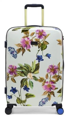 Joules Spring Wood Botanical 66cm 4-Wheel Medium Suitcase - Spring Wood