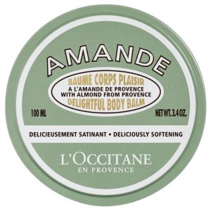 L'Occitane Almond Delightful Body Balm Deliciously Softening 100mL
