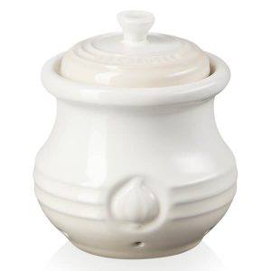 Le Creuset Meringue Stoneware Garlic Keeper