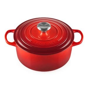 Le Creuset Signature Cerise Cast Iron 30cm Round Casserole
