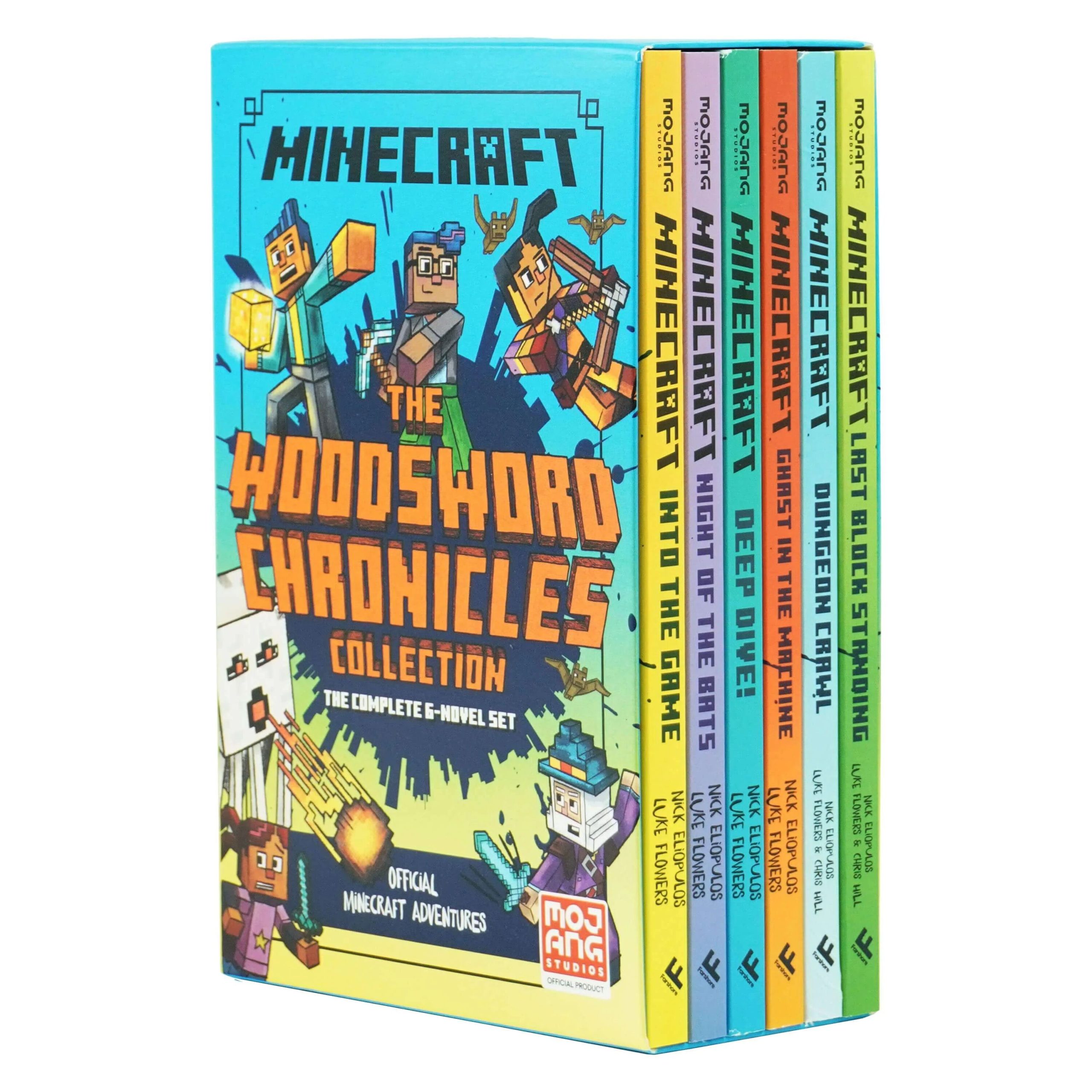 Minecraft The Woodsword Chronicles By Nick Eliopulos 6 Books Collection ...