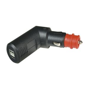 ProCar Angled double USB charging plug