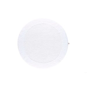 RHOMTUFT Exquisite Bath Mat white Round 80cm