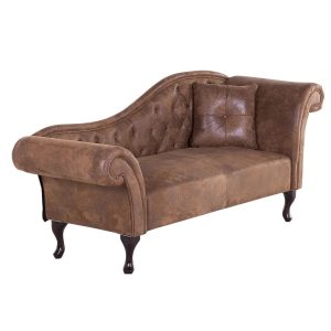Rio Canales Chaise Lounge brown 87.0 H x 59.0 W x 188.0 D cm