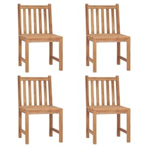 Rosalind Wheeler Emmayn Stacking Teak Patio Dining Chair brown 90.0 H x 50.0 W x 53.0 D cm