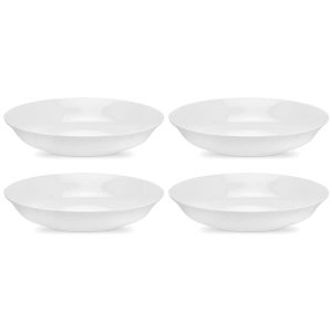 Royal Worcester Serendipity White Set of 4 Pasta Bowls