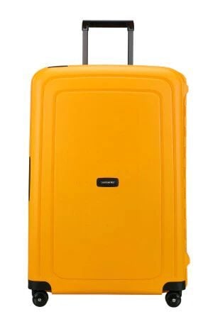 Samsonite S'Cure 75cm Large 4-Wheel Spinner Suitcase - Honey Yellow