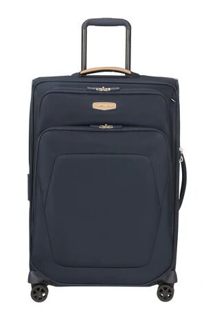Samsonite Spark SNG Eco 67cm 4-Wheel Medium Expandable Suitcase - Blue