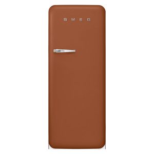 Smeg FAB28RDRU5 60cm 50s Style Right Hand Hinge Fridge with Icebox - Rust