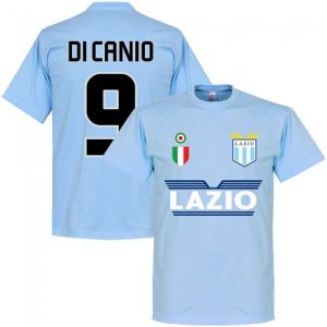 Soccer Tees Lazio Di Canio 9 Team T-Shirt - Sky - Sky Blue - male - Size: LB 6-7yrs (116-122cm)