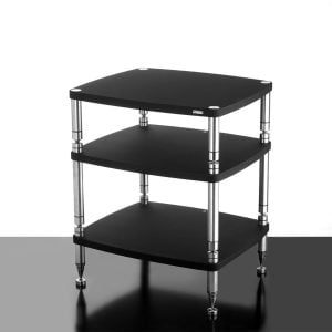 Solidsteel Hyperspike HF High-End Audio Rack - HF-3 Flat Black