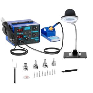 Stamos Soldering Soldering Station – 2 Displays – 700 Watt S-LS-17