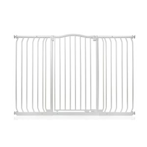 Symple Stuff Aivry Baby Gate white 103.0 H x 152.0 W x 4.0 D cm