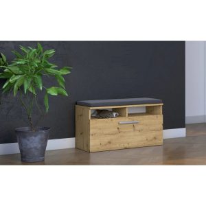 Wade Logan Losh 8 Pair Shoe Storage Cabinet brown 46.0 H x 85.0 W x 35.0 D cm