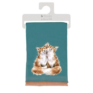 Wrendale Designs 'Contentment' Fox Winter Scarf