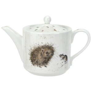 Wrendale Designs Hedgehog & Mouse Teapot