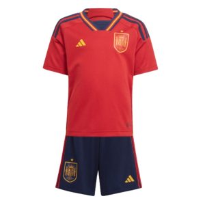 adidas 2022-2023 Spain Home Mini Kit - Red - male - Size: 18-24 Months