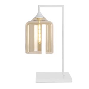 George Oliver Wang 59cm Table Lamp white/yellow/brown 59.0 H x 13.0 W x 30.0 D cm