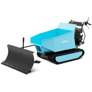 hillvert Powered Wheelbarrow - on caterpillars - up to 500 kg - 6 kW petrol engine - incl. Snow plow HT-MD-500-SET