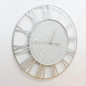 Latitude Run Oversized McTurck 70cm Wall Clock gray/white 70.0 H x 70.0 W x 4.0 D cm