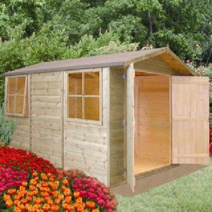 10 x 7 Shire Guernsey Tongue and Groove Shed