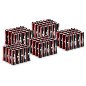 100 x Mignon AA LR6 Batteries - Ansmann INDUSTRIAL Alkaline Batteries - 1.5 V 1502-0002-SET2