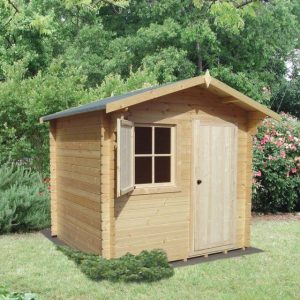 12 x 16 Shire Belham Log Cabin - 28mm Logs