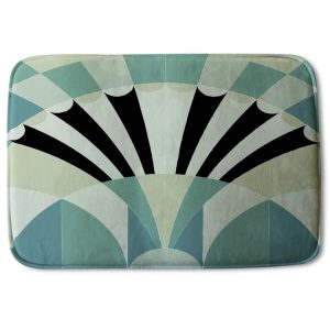 17 Stories Akhavi Rectangle Bath Mat green