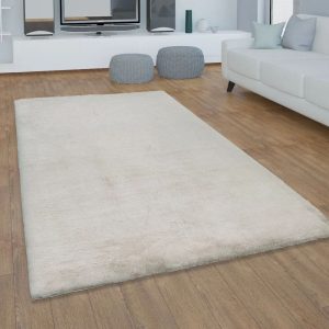17 Stories Anariyah Shaggy Beige Rug 140.0 W x 3.0 D cm