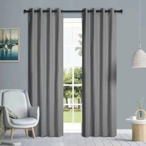 17 Stories Arnya Eyelet Blackout Thermal Curtain 274.0 H cm