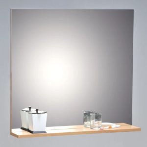 17 Stories Badezimmerspiegel Sklar Rechteckig 74.0 H x 80.0 W x 14.0 D cm