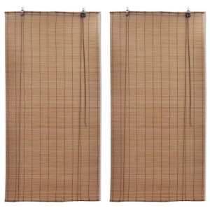 17 Stories Bamboo Semi-Sheer Roller Blind white 220.0 H x 120.0 W cm