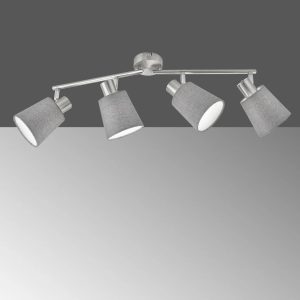 17 Stories Foranta 4-Light 11cm Ceiling Spotlight gray