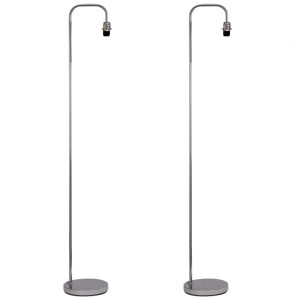 17 Stories Hamed 155.5cm Arched Floor Lamp Base gray 155.5 H x 25.7 W x 25.0 D cm