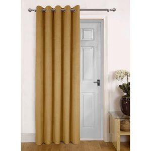 17 Stories Kenry Eyelet Room Darkening Door Curtain 213.0 H x 165.0 W cm
