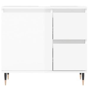 17 Stories Marguise Floor Mounted Bathroom Cabinet white 60.0 H x 65.0 W x 33.0 D cm