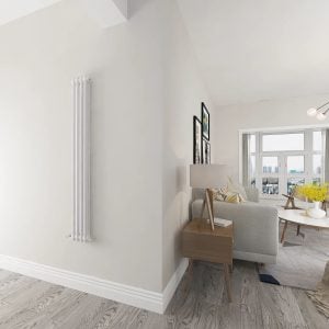 17 Stories Omayra Traditional Column Radiator 150.0 H x 0.787 W x 0.276 D cm