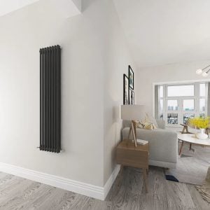 17 Stories Omayra Traditional Column Radiator 150.0 H x 1.496 W x 0.276 D cm