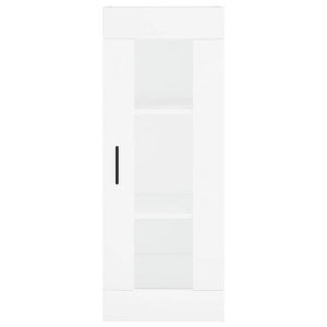 17 Stories Wall Mounted Cabinet 34.5X34x90 Cm_8 white 90.0 H x 34.5 W x 34.0 D cm