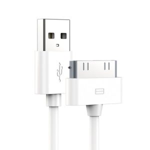 Gear Geek Compatible iPhone 4/4s 30-pin Charging Cable white OSFA