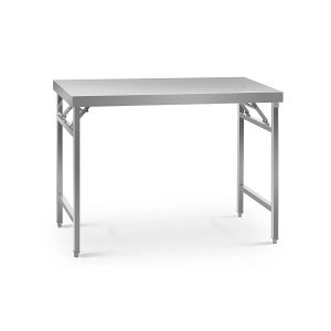 Royal Catering Folding Work Table - 60 x 120 cm - 210 kg load capacity RCAT-120/60KE