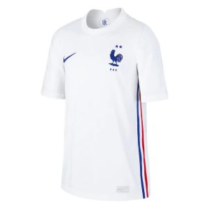 2020-2021 France Away Nike Football Shirt (Kids) - White - male - Size: XLB 32-35" Chest (81.5/88.5cm)