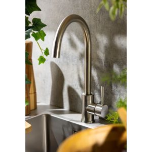 Abode Sway Single Lever Mixertap 14.84 H x 20.0 W x 20.0 D cm