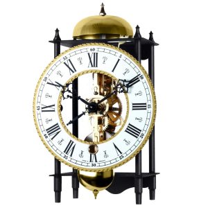 Acctim Analog Metal Quartz in Black black 22.4 H x 14.1 W x 8.7 D cm